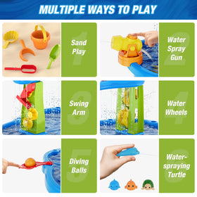 HYES Water Table sand creatures molds for ocean-inspired fun