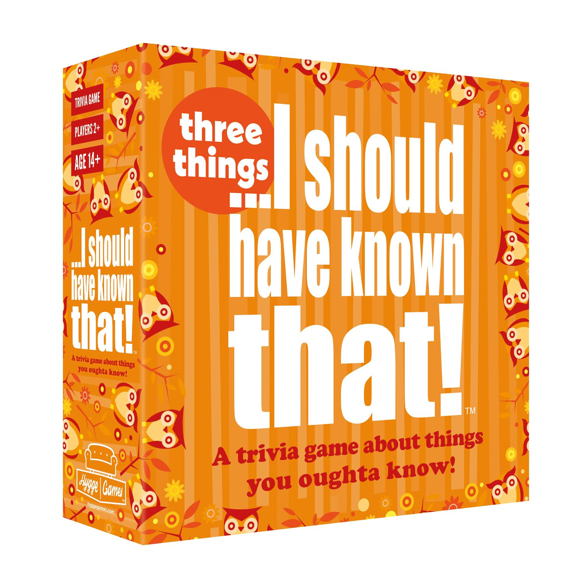 Hygge Games I Should Have Known That! card set for fast party trivia.