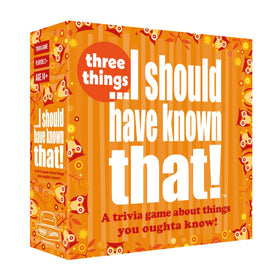 Hygge Games I Should Have Known That! card set for fast party trivia.