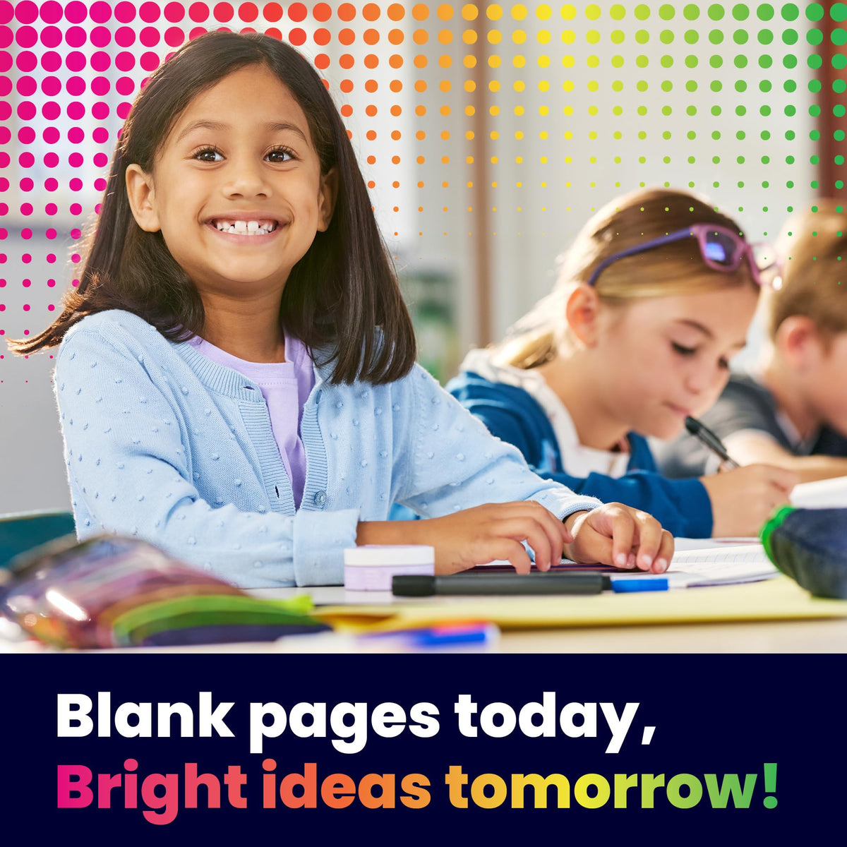 Hygloss blank books made in USA ensure quality and durability.