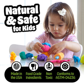 Hygloss Play Dough lime-scented boosts tactile play and classroom engagement.