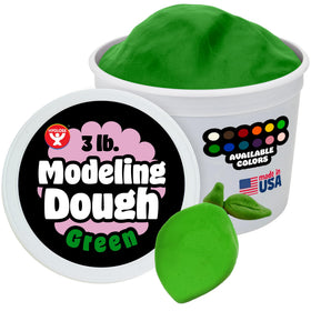 Hygloss Play Dough strawberry-scented for sensory play and classroom crafting.