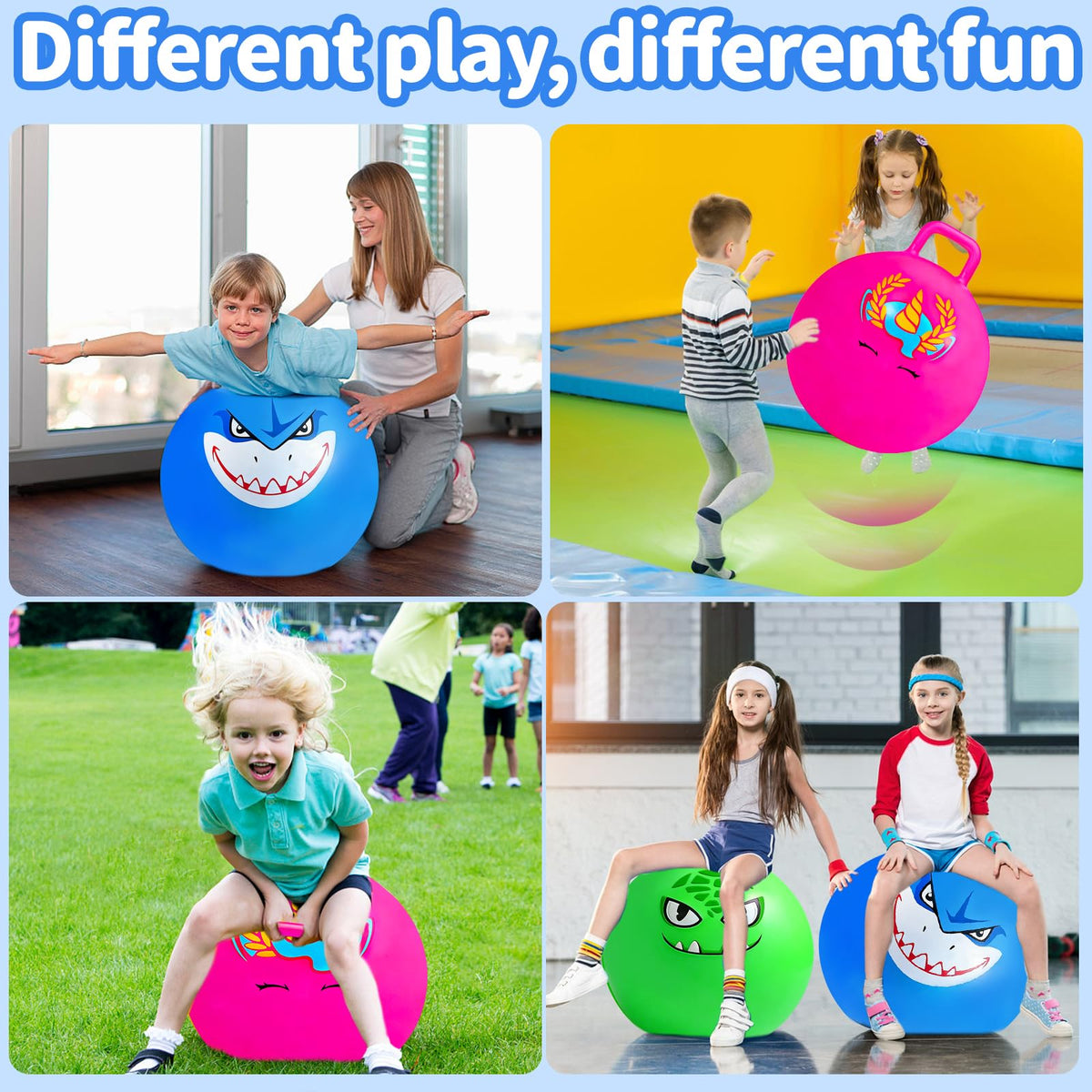 Gift-ready Hymaz ball set ideal for birthdays and party activities.