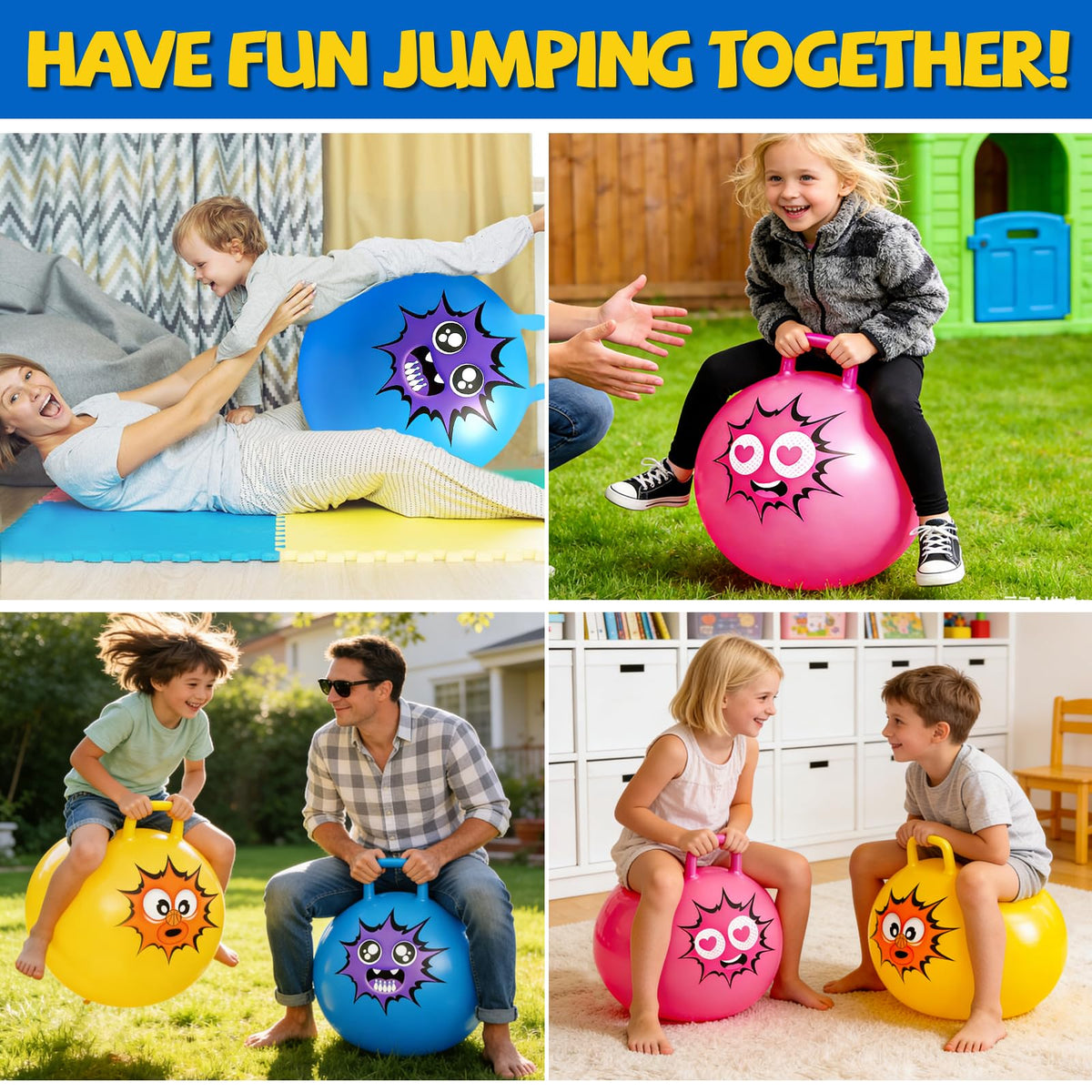 Hymaz 3-pack enables group play and travel-friendly storage.