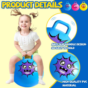 Hymaz durable PVC construction supports active play and long-lasting use.