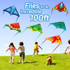 Hymaz kite uses safe plastic and oxford cloth materials for durability.
