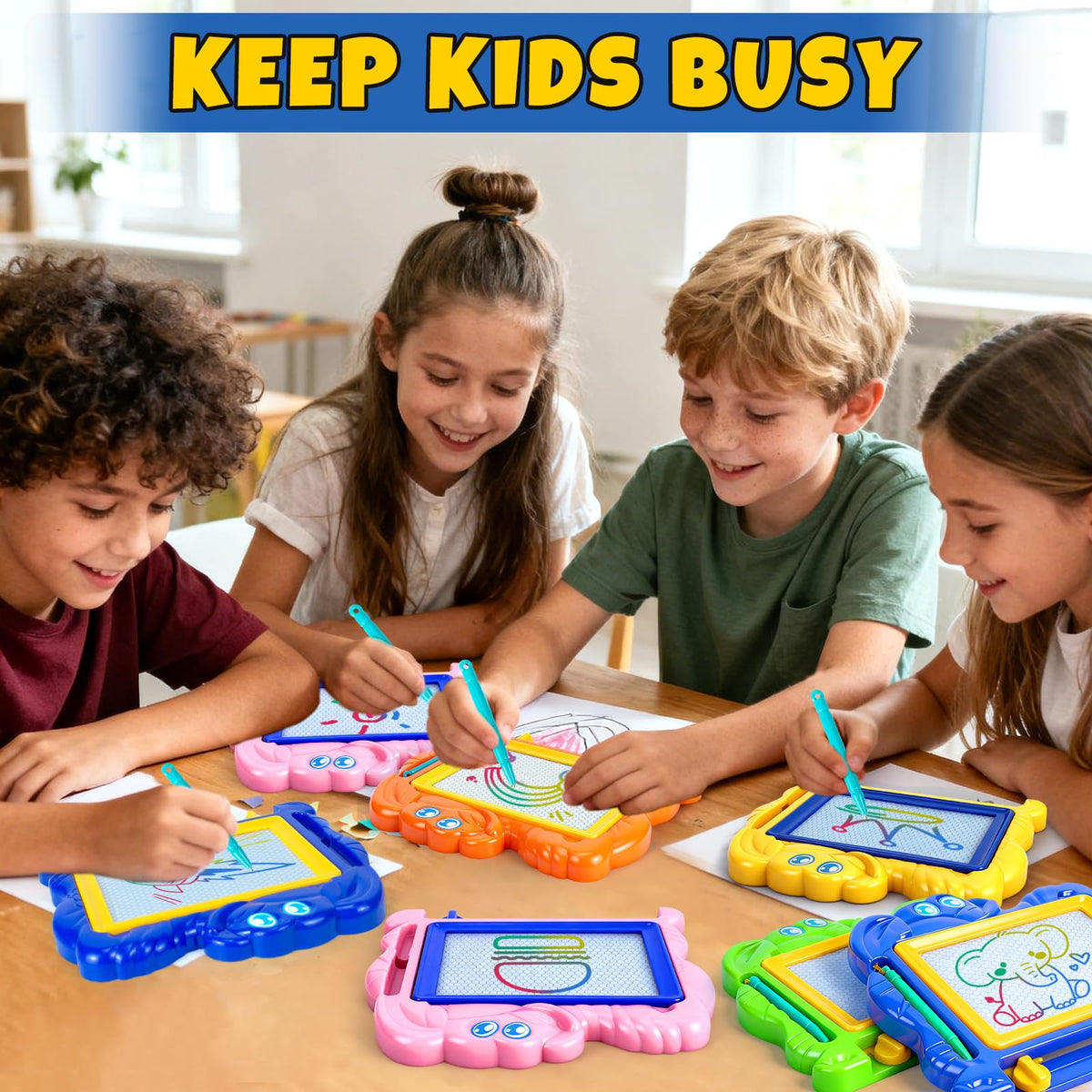 Easter basket idea: Hymaz drawing board replacing candy with creativity.
