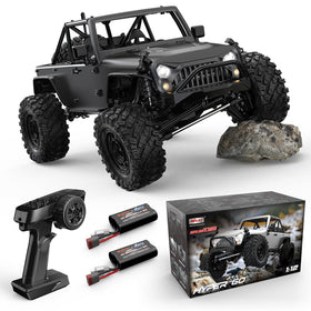 Hyper Go H12Y front view with rugged metal shell for off-road realism.