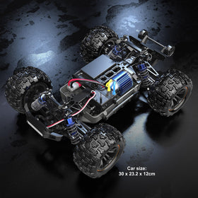 Hyper GO H16DR battery bay with LiPo pack ready for quick swaps