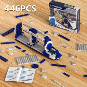 HyperBrick ABS plastic construction for durability and shine