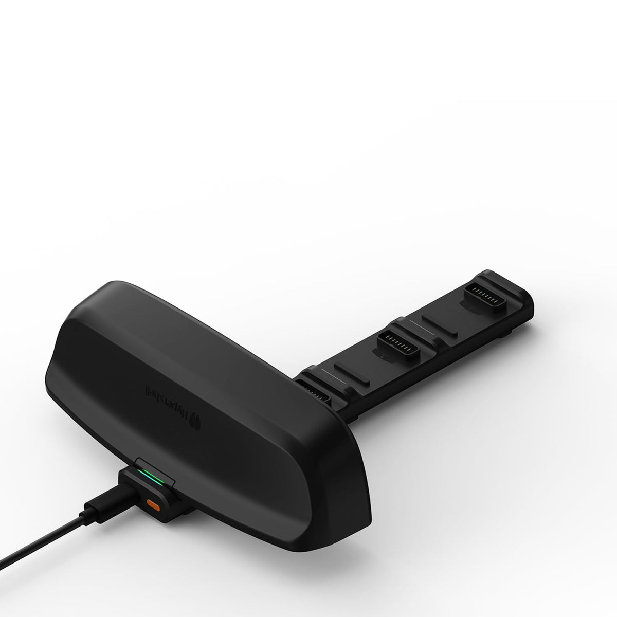 Hypershell 4-Port Charging Hub cable management keeps cords tidy during field charging.