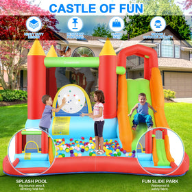HYPOAI Bounce House inflation blower powering quick setup