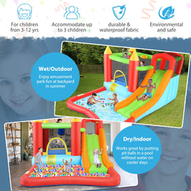 HYPOAI Bounce House trampoline area for energetic bouncing