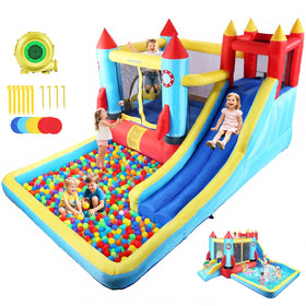 HYPOAI inflatable bounce house exterior for kids' active outdoor play