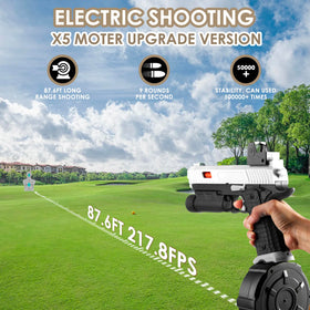 HYuracom Gel Blaster X5 long hopper extends ammo capacity