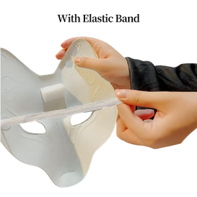 Hyuetrsa elastic-band fox mask offers comfortable wear for long sessions.