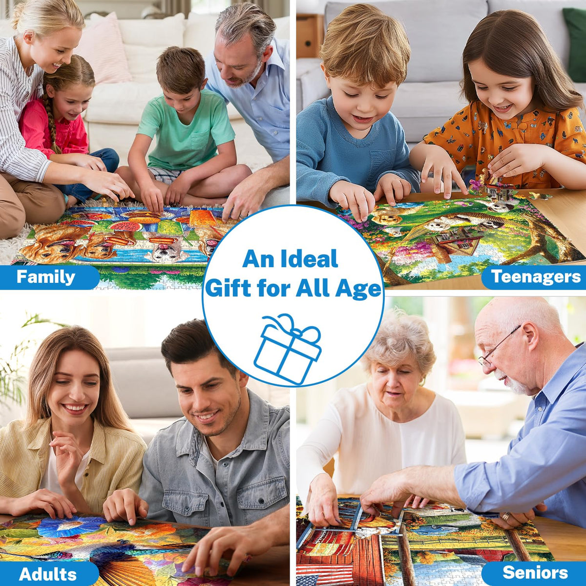 HYXCHQA puzzle set gift box premium packaging for gifting and collection