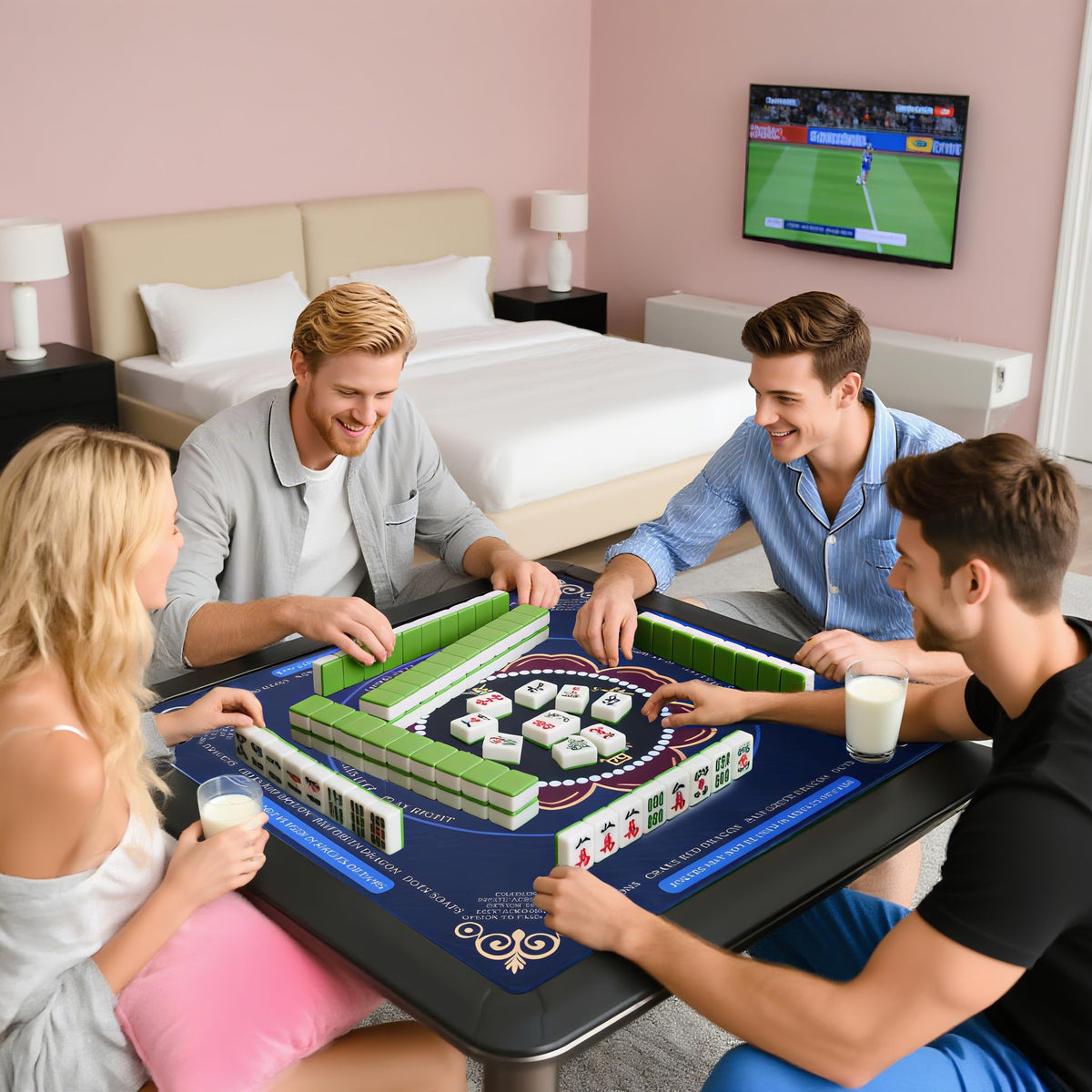 32.4x32.4 inch mat provides ample game space