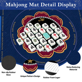 HYXFJITS mat design reduces noise for quieter rounds