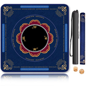 HYXFJITS Mahjong Mat for Table with non-slip surface for stable play