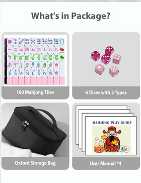 HYZYey large readable numbers help players read tiles quickly.