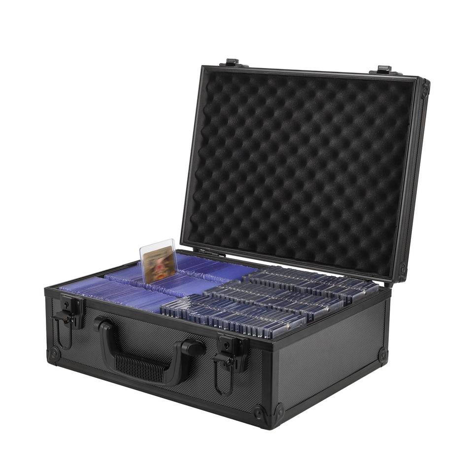 HZGXQN toploader storage box—3x4 inch format for organized card collection.