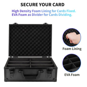 HZGXQN storage box stores magnetic card holders without clutter.