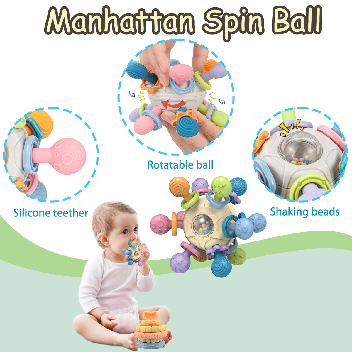 i diy baby blocks and stacking rings set with varied textures for safe play