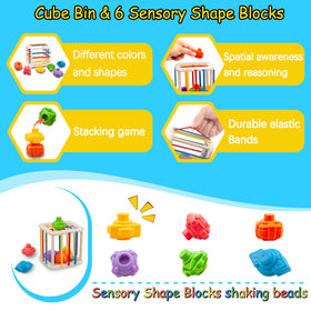 i diy stacking-building blocks with embossed patterns for tactile exploration