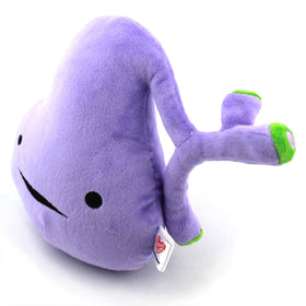 I Heart Guts gallbladder plush on classroom display inspires anatomy talks.