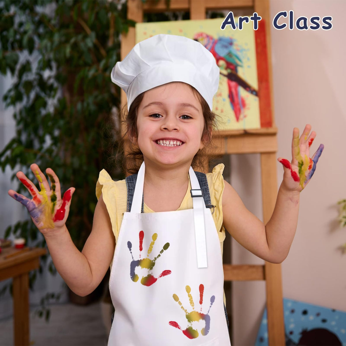 IAGBIBUI kids art and cooking activities setup ready for creativity.