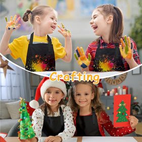IAGBIBUI machine washable kids apron for easy cleanup
