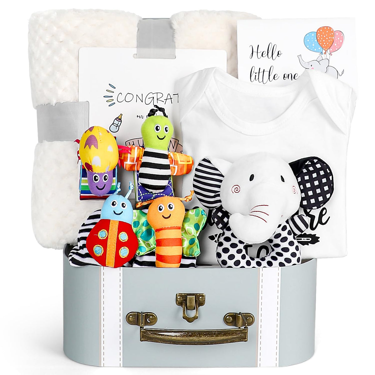 iAOVUEBY baby gift set box highlights a neatly arranged presentation and ready-to-gift appeal.