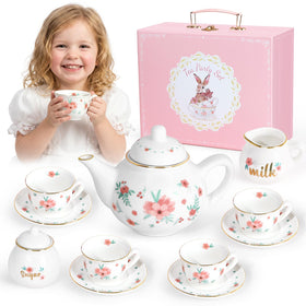 iAOVUEBY porcelain teapot with lid for imaginative tea time