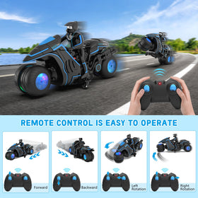 iappadore 360-degree rotation stunt action with smooth control and safe landings