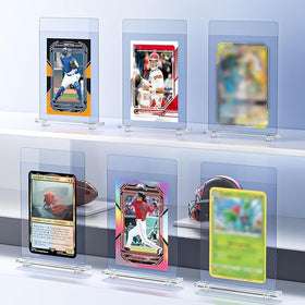IARJI acid-free high-density PVC material preserves cards without fading.