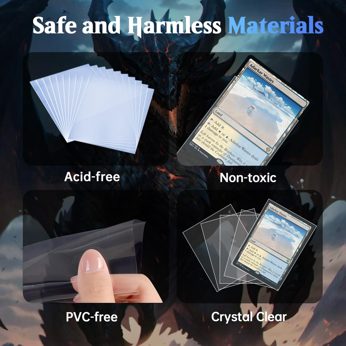 IARJI sleeves in use offer smooth shuffling and reliable protection