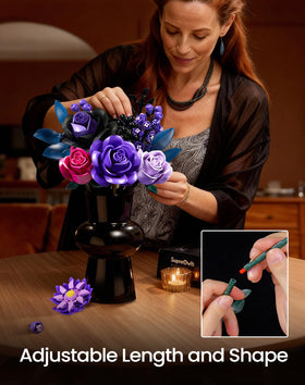 iATOM Gothic modern decor bouquet adds stylish accents to any living room or desk