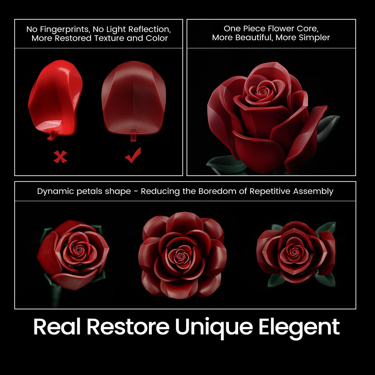 iATOM integrated die-cast core ensures neat assembly and sturdy structure.
