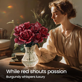 iATOM unique frosted petals provide a realistic bloom look with reduced glare.