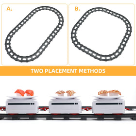 ibasenice sushi train toy assembly-friendly design simplifies setup