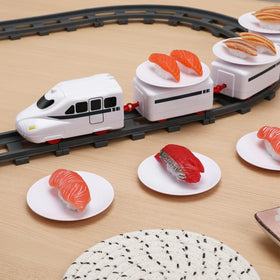 ibasenice sushi train toy sashimi plates add colorful pretend serving scenes