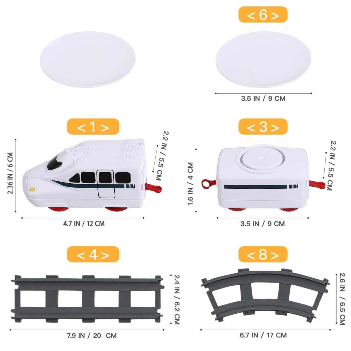 ibasenice sushi train toy track assembly ensures steady movement
