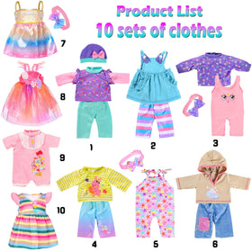 iBayda headbands for 14-16 inch dolls add cute accessory options.