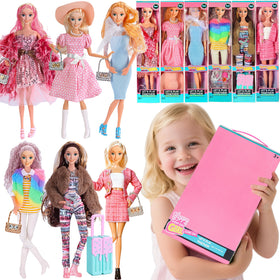 iBayda unboxing and display ready dolls for kids collections