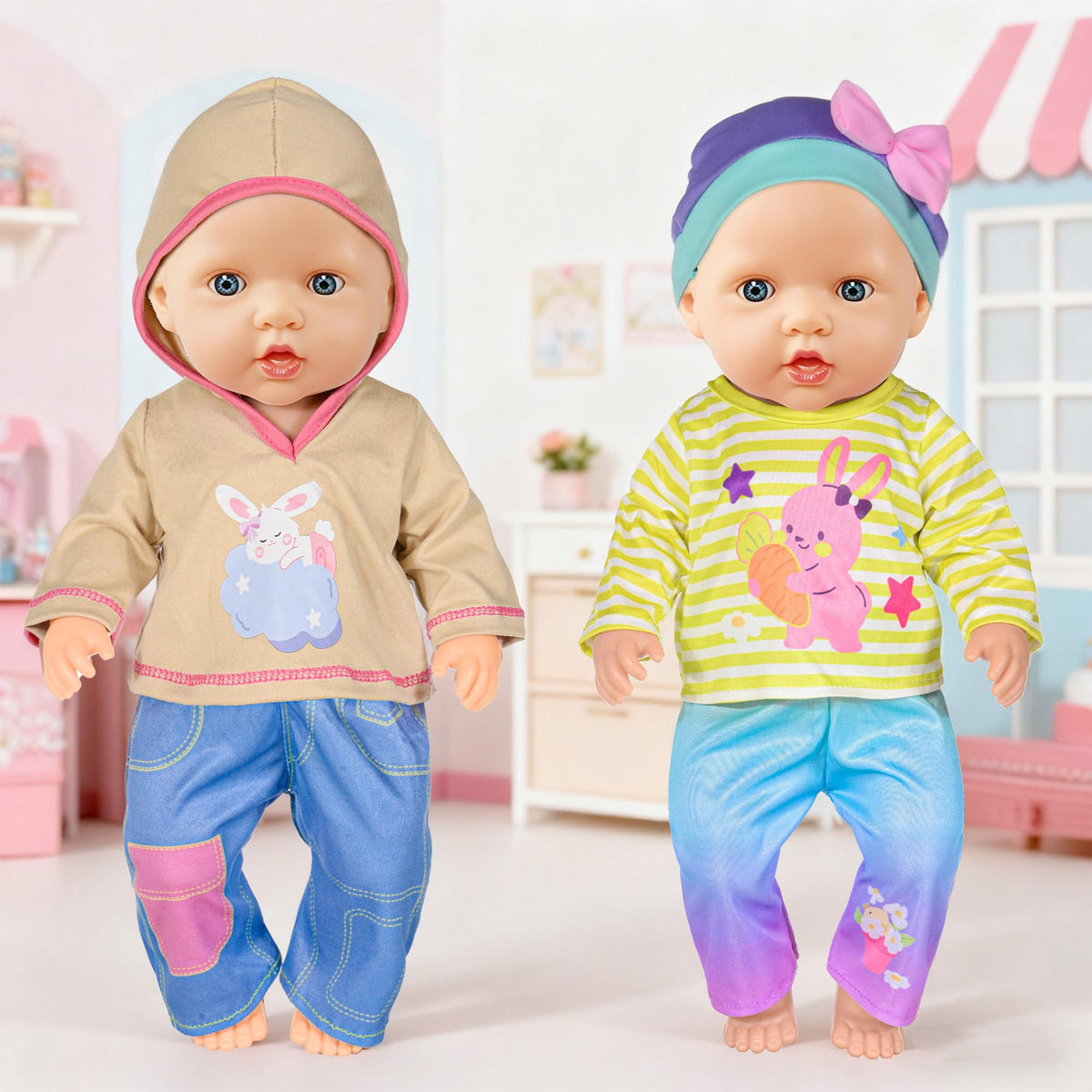 iBayda handmade doll clothes crafted with care for special dolls.