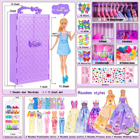 iBayda shoes rack and doll accessories support mix-and-match fun
