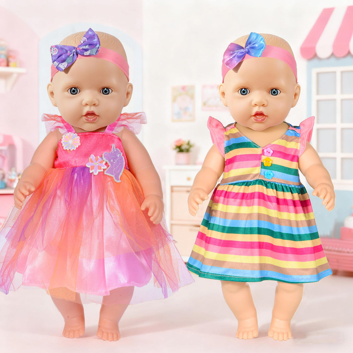 iBayda varied costumes encourage imagination and storytelling in kids.