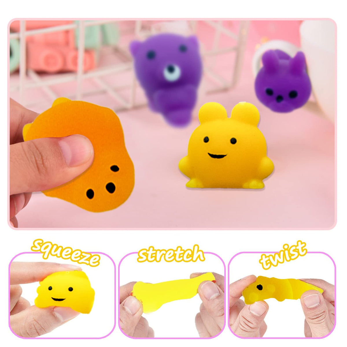 IBetIt classroom prizes squishy toys add color and creativity to learning.