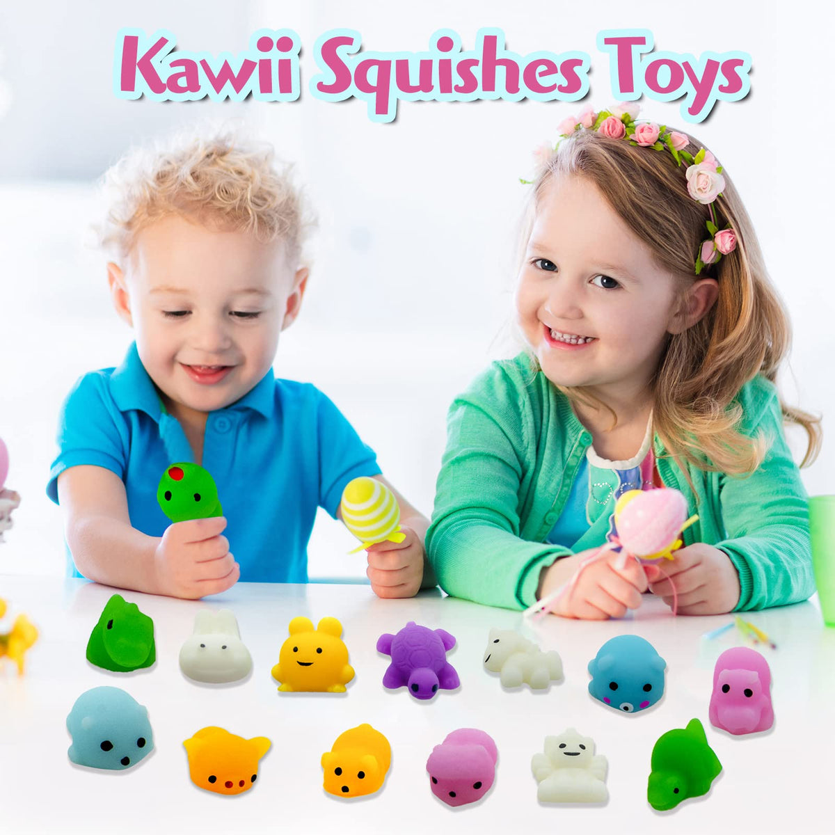 IBetIt portable squishy toys fit in bags for on-the-go fun.